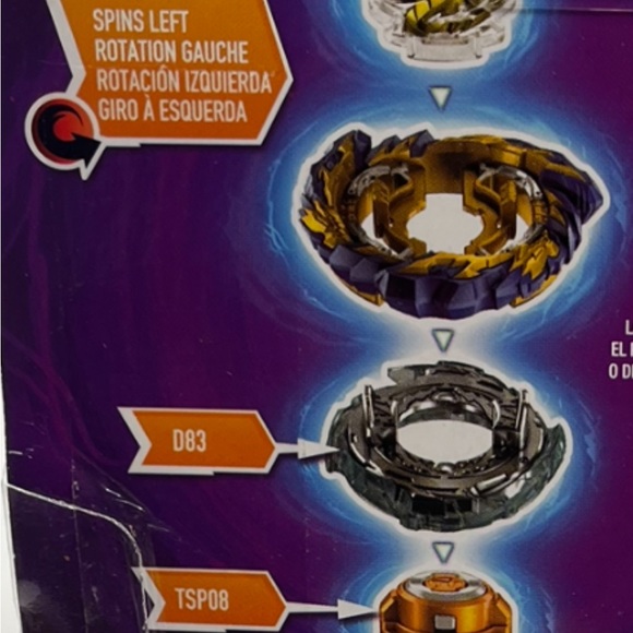 2335-MMT Beyblade Burst Surge SPEED STORM  MIRAGE FAFNIR F6 Starter Pack NEW - Picture 9 of 13